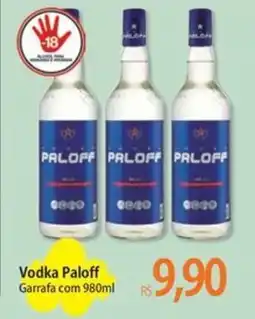 Atacadão Vodka Paloff oferta