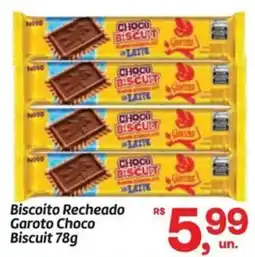 Fort Atacadista Biscoito Recheado Garoto Choco Biscuit oferta