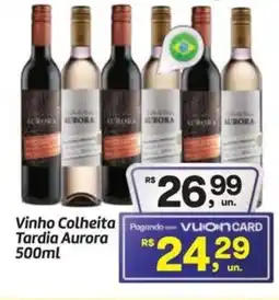 Fort Atacadista Vinho Colheita Tardia Aurora oferta