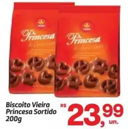 Fort Atacadista Biscoito Vieira Princesa Sortido oferta