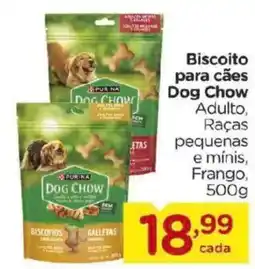 Carrefour Biscoito para cães Dog Chow oferta