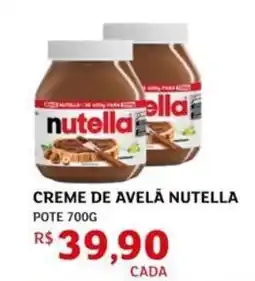 Assaí Atacadista Creme de avela nutella oferta
