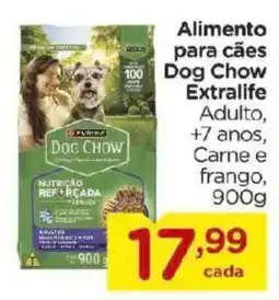 Carrefour Alimento para cães Dog Chow Extralife oferta