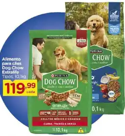 Carrefour Alimento para cães Dog Chow Extralife Tipos, oferta