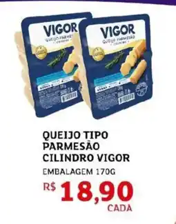 Assaí Atacadista Queijo tipo parmesão cilindro vigor oferta