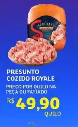 Assaí Atacadista Presunto cozido royale oferta