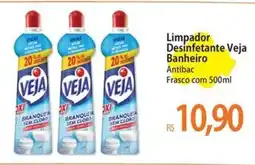 Atacadão Limpador Desinfetante Veja Banheiro oferta