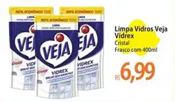 Atacadão Limpa Vidros Veja Vidrex Cristal Frasco oferta