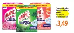 Atacadão Desodorizador Sanitário Pedra Harpic Vários tipos Unidade oferta