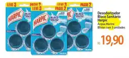 Atacadão Desodorizador Bloco Sanitário Harpic oferta