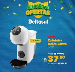 Deltasul ARNO Cafeteira Dolce Gusto oferta