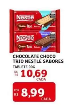 Assaí Atacadista Chocolate choco trio nestlé sabores oferta