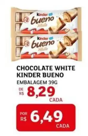 Chocolate white kinder bueno