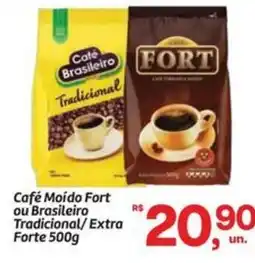 Fort Atacadista Café Moido Fort ou Brasileiro Tradicional/Extra Forte oferta