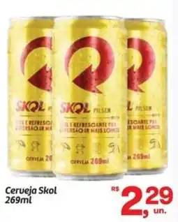 Fort Atacadista Cerveja Skol oferta