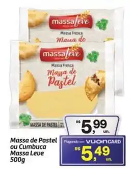 Fort Atacadista Massa de Pastel ou Cumbuca Massa Leve oferta