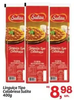 Fort Atacadista Linguiça Tipo Calabresa Sulita oferta