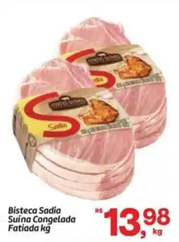 Fort Atacadista Bisteca Sadia Suína Congelada Fatiada oferta