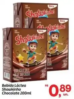 Fort Atacadista Bebida Láctea Showkinho Chocolate oferta