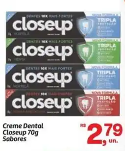 Fort Atacadista Creme Dental Closeup Sabores oferta