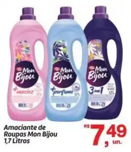 Fort Atacadista Amaciante de Roupas Mon Bijou oferta