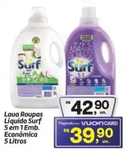 Fort Atacadista Lava Roupas Líquido Surf 5 em 1 oferta