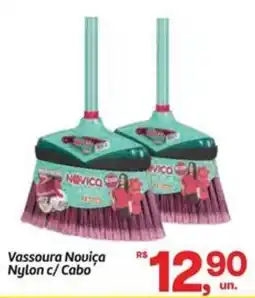 Fort Atacadista Vassoura Novica Nylon c/Cabo oferta
