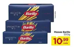 Carrefour Massas Barilla oferta