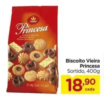 Carrefour Biscoito Vieira Princesa Sortido, oferta