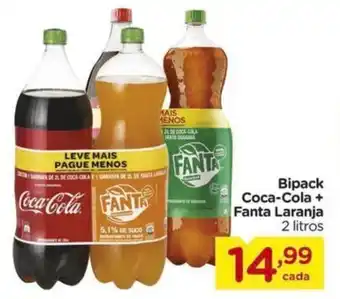 Bipack Coca-Cola + Fanta Laranja
