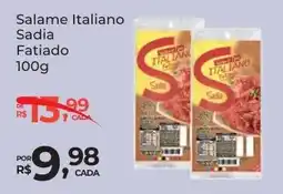Super Luna Salame Italiano Sadia Fatiado oferta