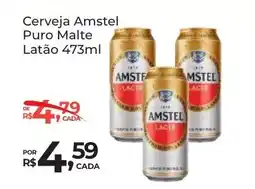 Super Luna Cerveja Amstel Puro Malte Latão oferta