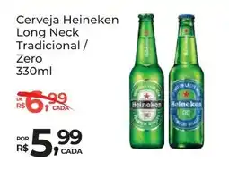 Super Luna Cerveja Heineken Long Neck Tradicional/ Zero oferta