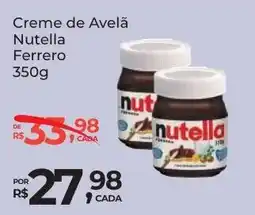 Super Luna Creme de Avelã Nutella Ferrero oferta