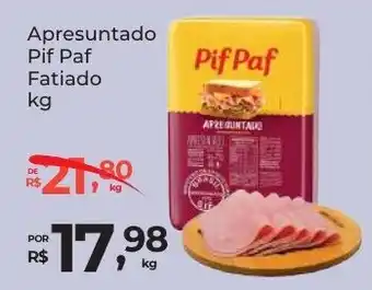 Super Luna Apresuntado Pif Paf Fatiado oferta