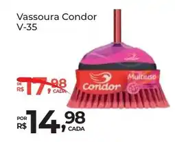 Super Luna Vassoura Condor V-35 oferta