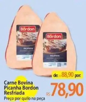 Carne Bovina Picanha Bordon Resfriada