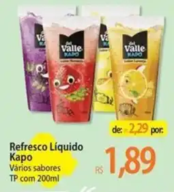 Atacadão Refresco Líquido Kapo oferta