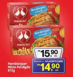 Fort Atacadista Hambúrguer Misto Perdigão oferta