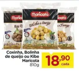 Carrefour Coxinha, Bolinha de queijo ou Kibe Maricota oferta