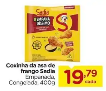 Coxinha da asa de frango Sadia Empanada,