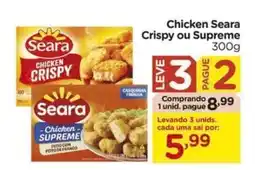 Carrefour Chicken Seara Crispy ou Supreme oferta