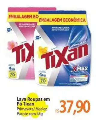 Lava Roupas em Pó Tixan Primavera/ Maciez Pacote