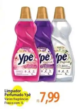 Atacadão Limpador Perfumado Ypê Várias fragrâncias Frasco oferta