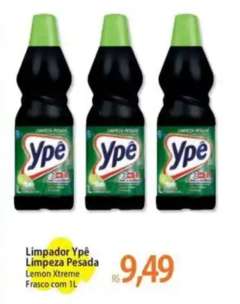 Limpador Ypê Limpeza Pesada Lemon Xtreme Frasco
