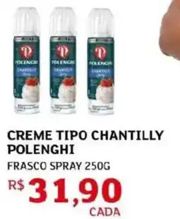 Assaí Atacadista CREME TIPO CHANTILLY POLENGHI oferta