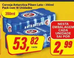 Rede Supermarket Cerveja Antarctica Pilsen Lata oferta