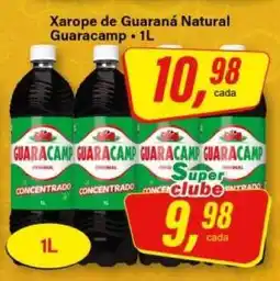 Rede Supermarket Xarope de Guaraná Natural Guaracamp oferta