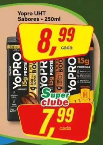 Rede Supermarket Yopro UHT Sabores oferta