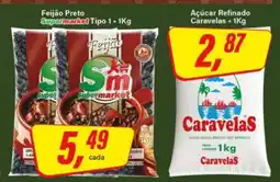 Rede Supermarket AÇÚCAR REFINADO CARAVELAS oferta